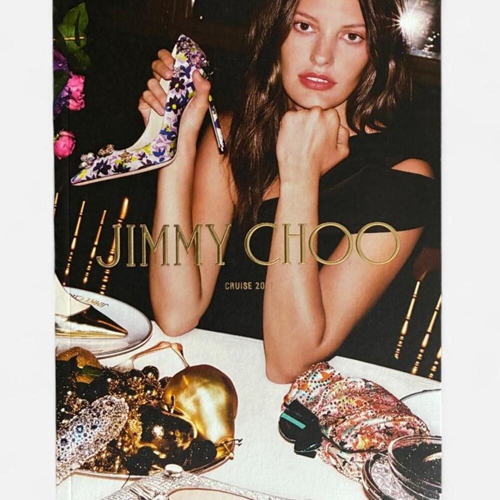 Jimmy choo Women’s Cruise 2017 lookbook catalogue